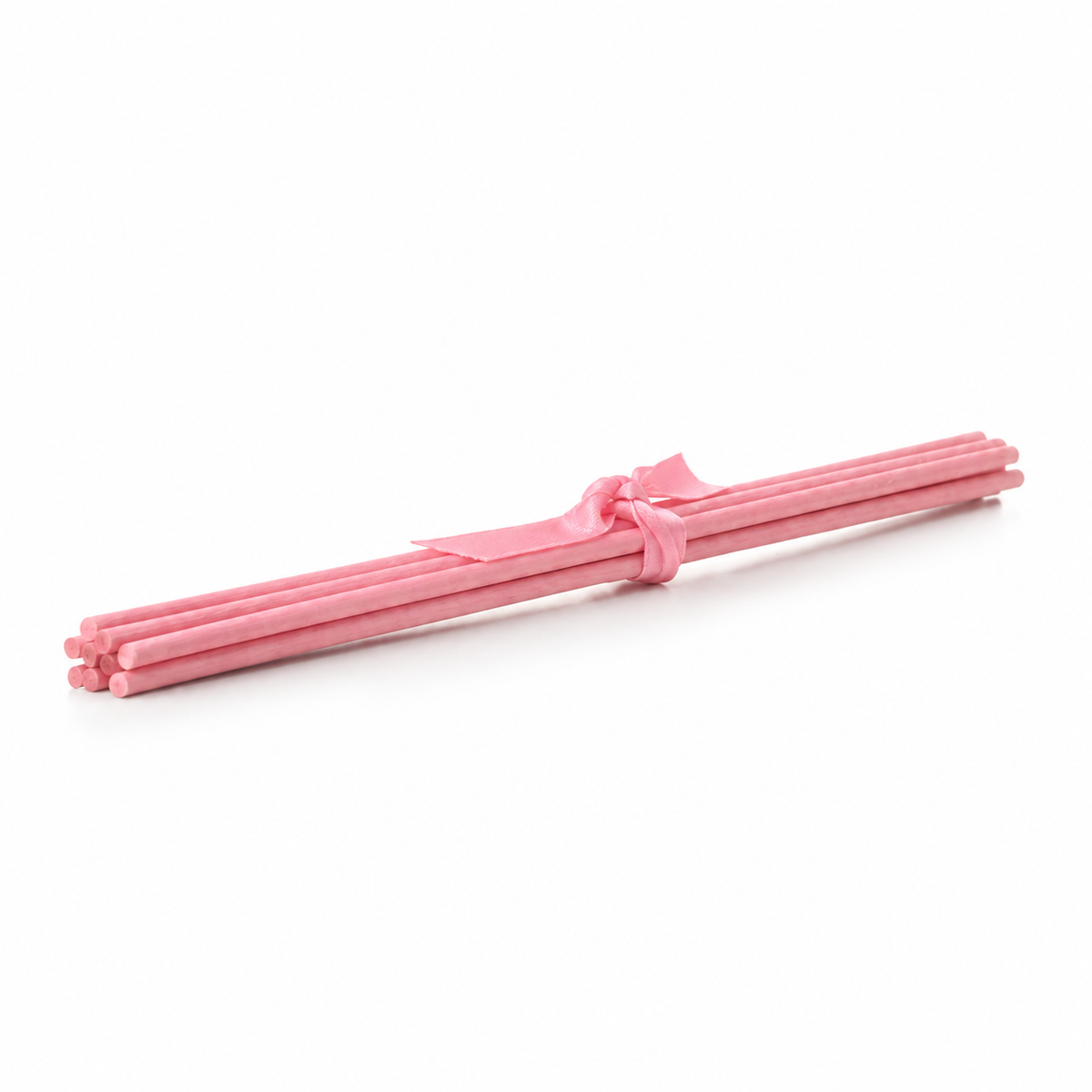 Varillas rosas de difusión 22 cm pack 9 uds. con lazo | Boles d'olor | Muebles Elbume