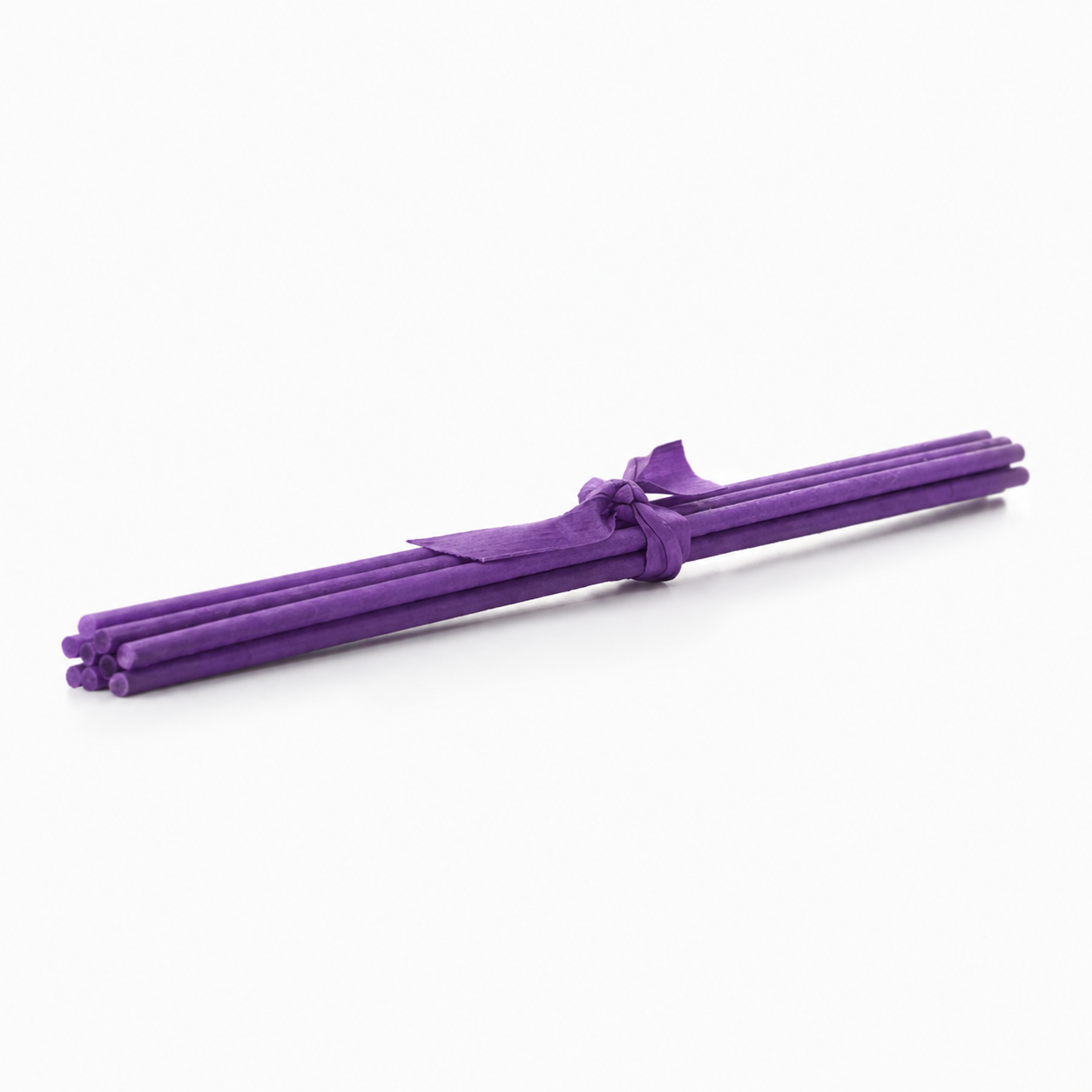 Varillas violetas de difusión 22 cm pack 9 uds. con lazo | Boles d'olor | Muebles Elbume
