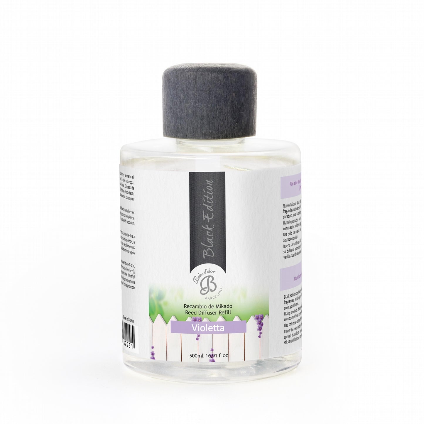 Violetta Recambio Mikado Black Edition 500 ml | Boles d'olor | Muebles Elbume